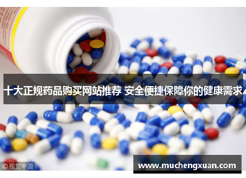 十大正规药品购买网站推荐 安全便捷保障你的健康需求