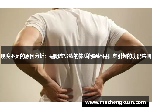 硬度不足的原因分析：是阴虚导致的体质问题还是阳虚引起的功能失调